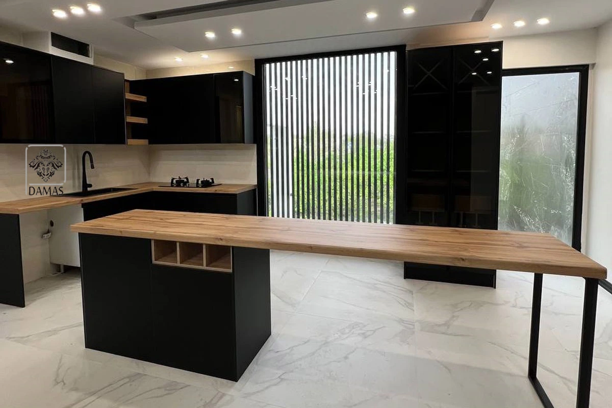 پروژه طراحی و اجرای کابینت مدرن در سهیلیه کرج